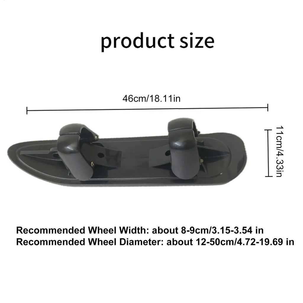 Scooter Ski Sled Kids Winter Balance Scooter Ski Board Sled Skiing Attachment For Bicycle Outdoor Sports Lakeside Paths Resort