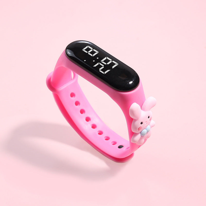 LED Electronic Watch Student Cute Doll Luminous