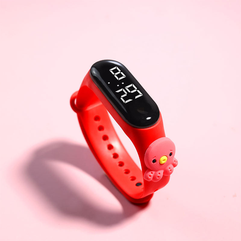 LED Electronic Watch Student Cute Doll Luminous