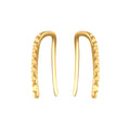 Irregular grain earrings