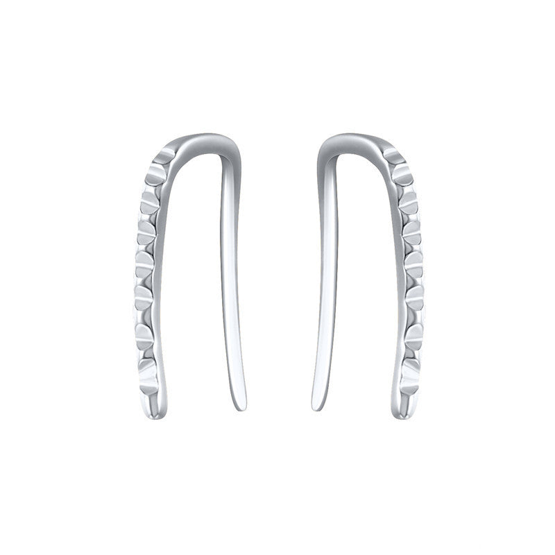 Irregular grain earrings