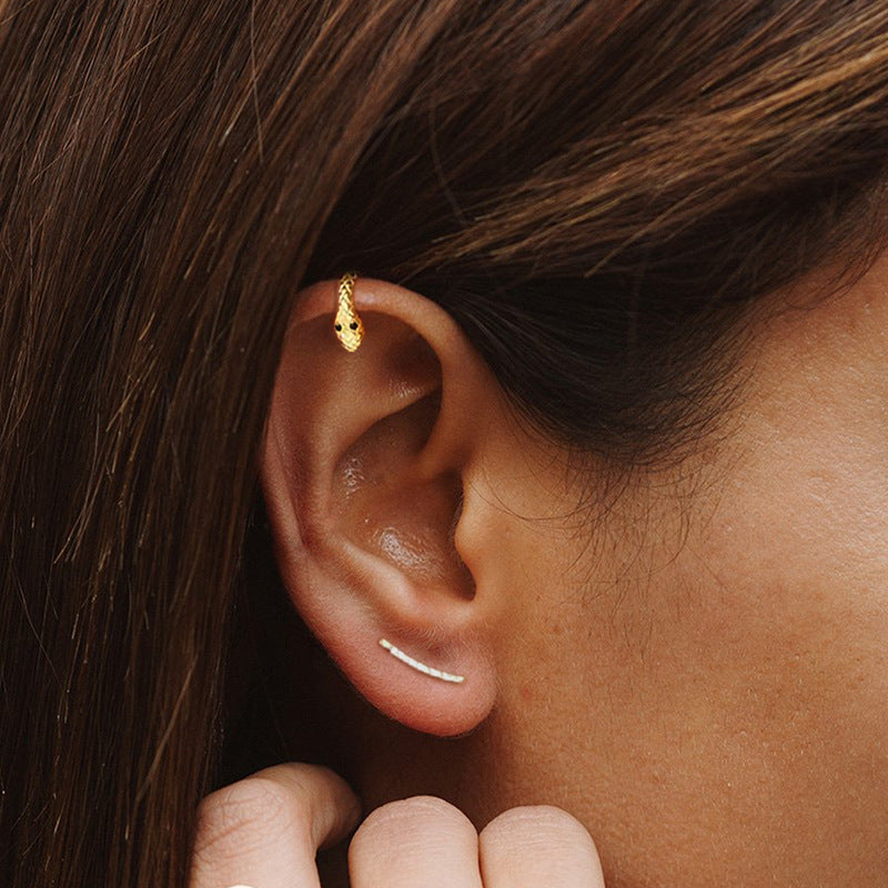 Irregular grain earrings