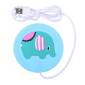Portable Cup Heating Pads Portable USB Electric Silicone Warm Mat Milk Tea Coffee Keep Warming Cup Pad Mug Warmer Wholesale