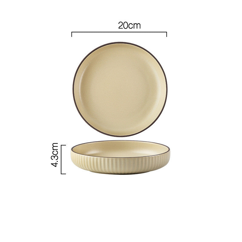 Ceramic Bowl And Dish Set Household Creative Simple Tableware