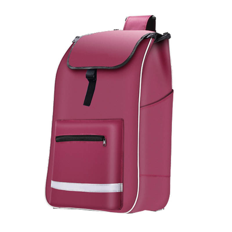 Shopping Bags For Trolley Cart Shopping Cart Woman Shopping Basket Trailer Portable Cart Large Shopping bags Foldable Handbag