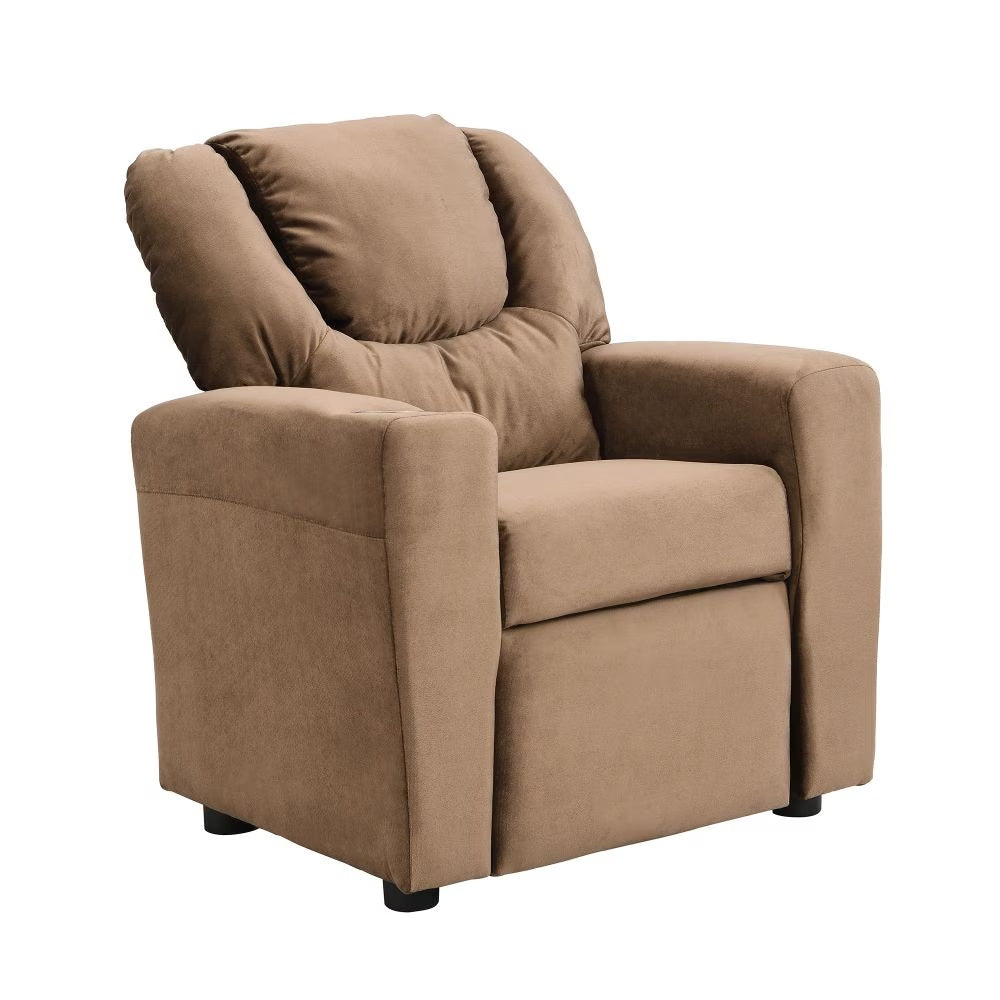 Kids Upholstered Couch With One Cup Holder