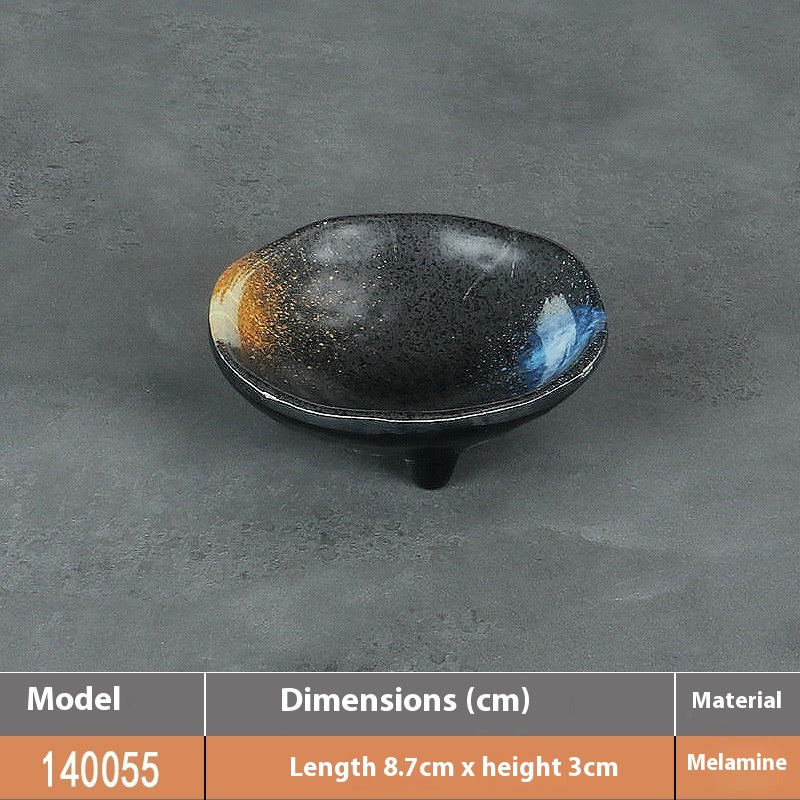 Japanese Melamine Dish Hot Pot Seasoning Bowl