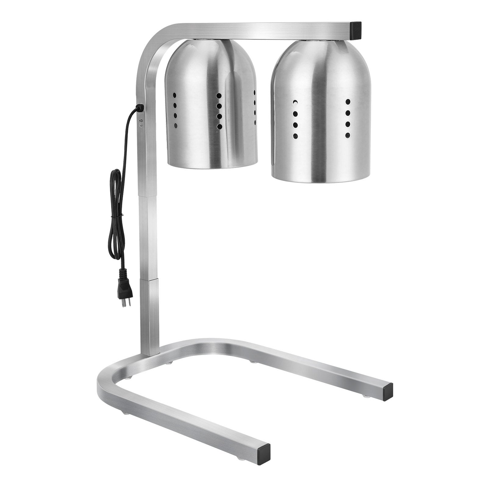 Commercial Food Heat Lamp With 500W Bulbs For Food Restaurant Kitchen Buffet