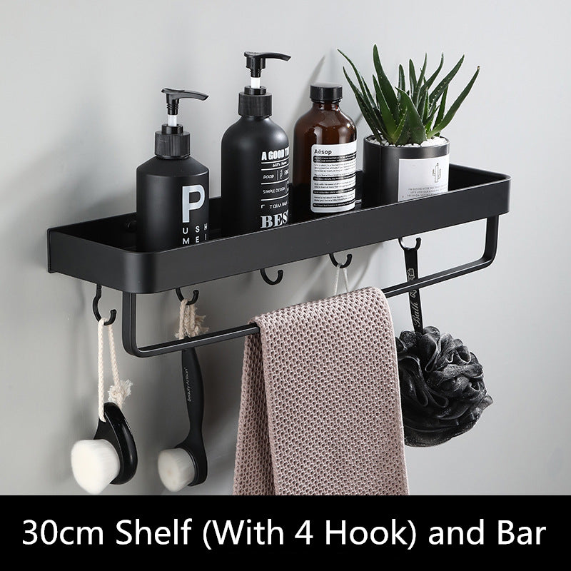 Punch-free kitchen seasoning rack