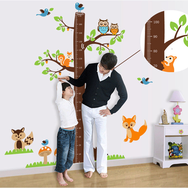 Kids Cartoon Height Wall Sticker