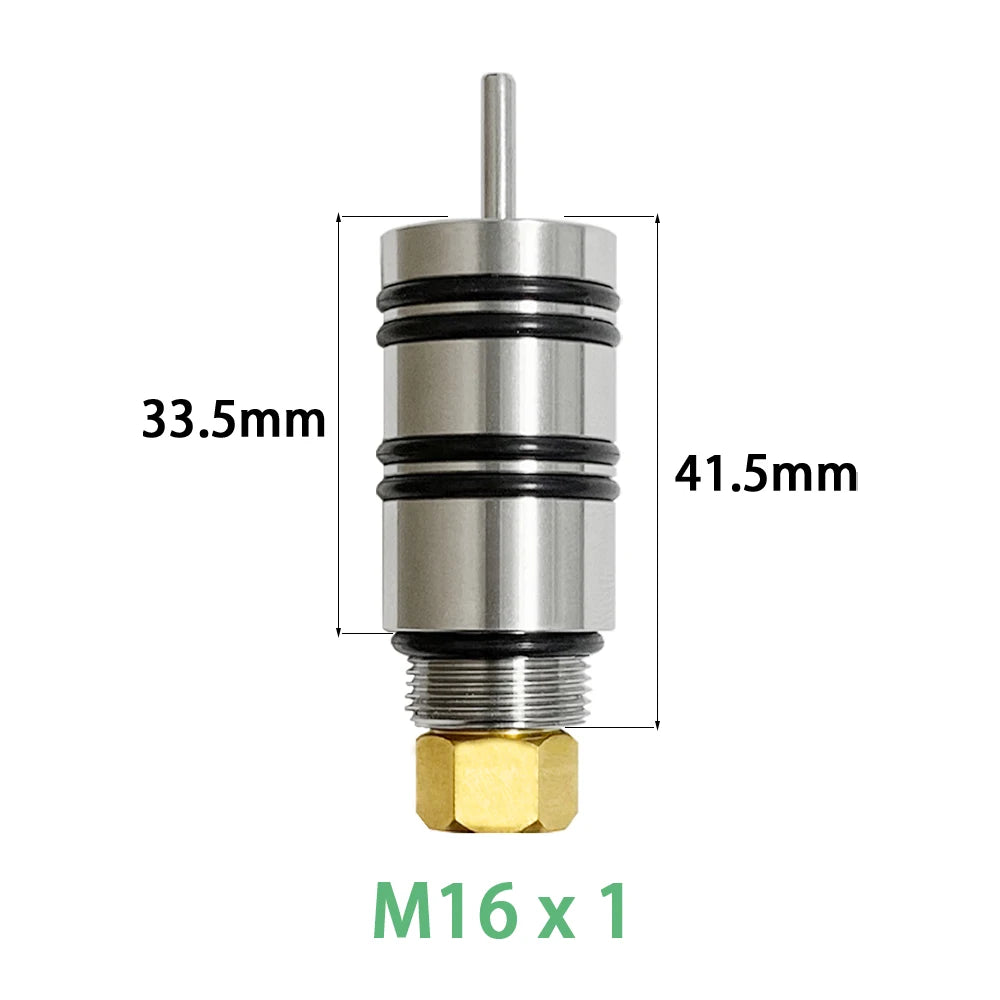 Stainless Z Valve Head Outlet Valves, Paintball Accessories,HPA Pneumatic Air Parts, Gas Cylinder, Refill CO2 Regulator, M16 * 1