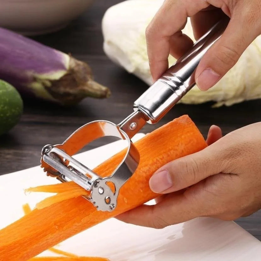 1pc Kitchen Vegetables Fruit Peeler Vegetable Slicer High Quality Stainless Steel Potato Cucumber Carrot Grater Julienne Peeler