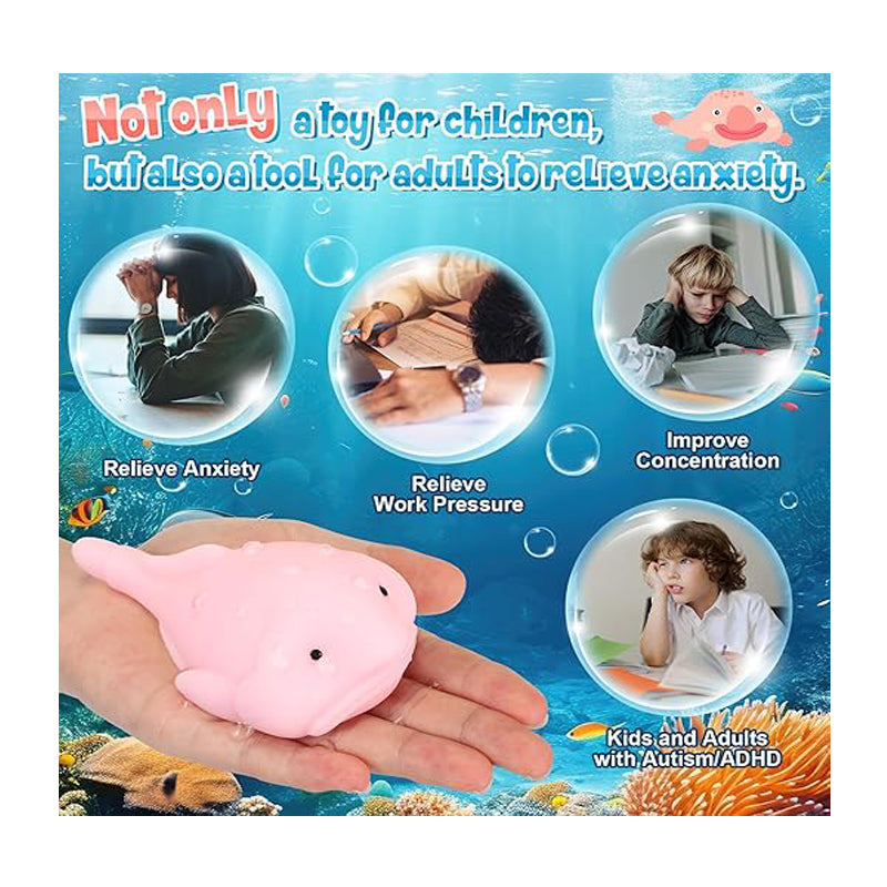 3pcs Stress Toy, Cute Sensory Toy Novelty Toy Stress Toy  For Home Office Party