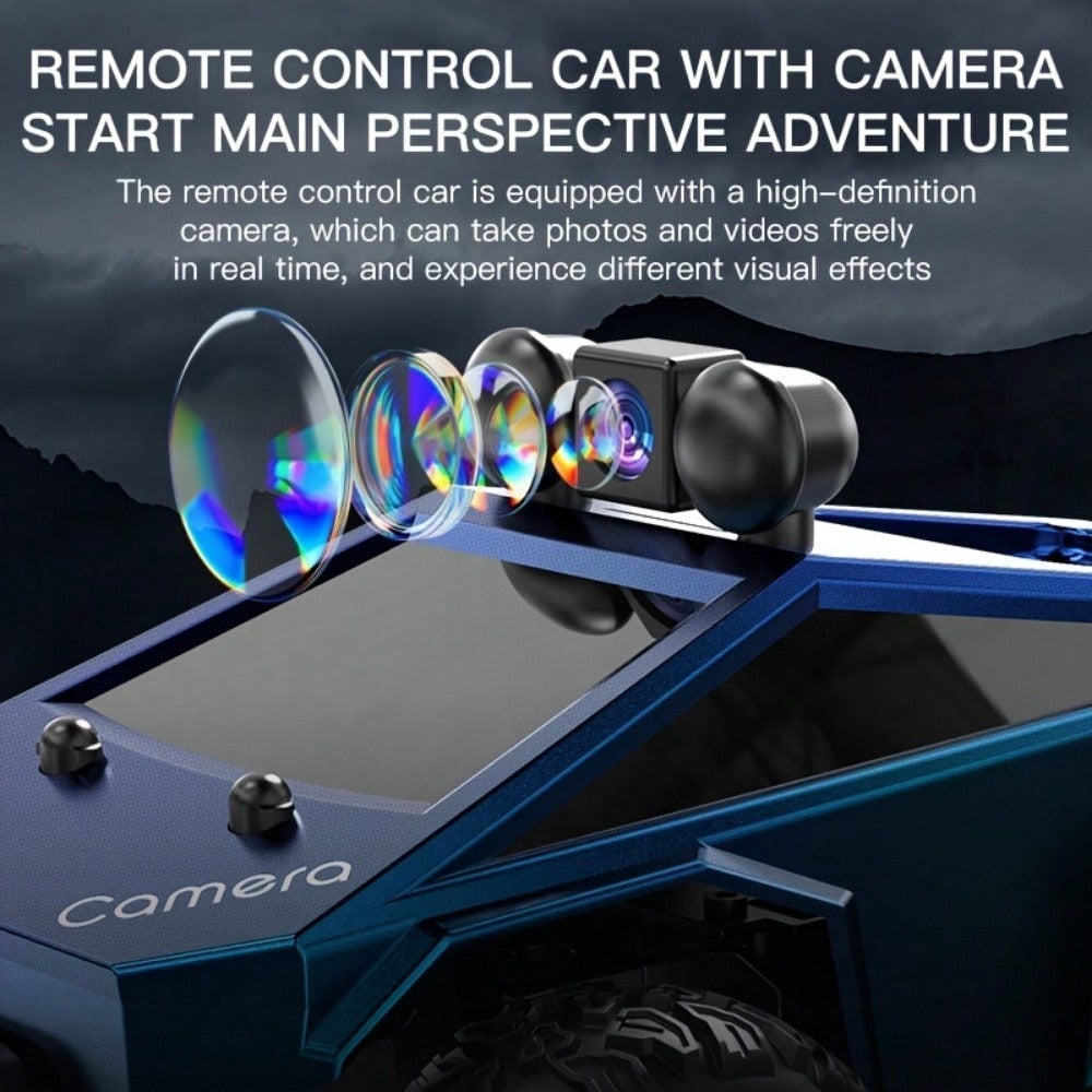 High-Speed Remote Control Racing Car W Lights, Off-Road Drift Buggy For Kids & Adults, Ideal Holiday & Year-End Gift Set, No Camera