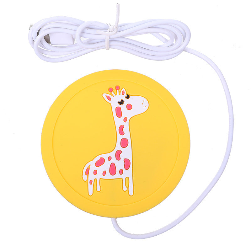 Portable Cup Heating Pads Portable USB Electric Silicone Warm Mat Milk Tea Coffee Keep Warming Cup Pad Mug Warmer Wholesale