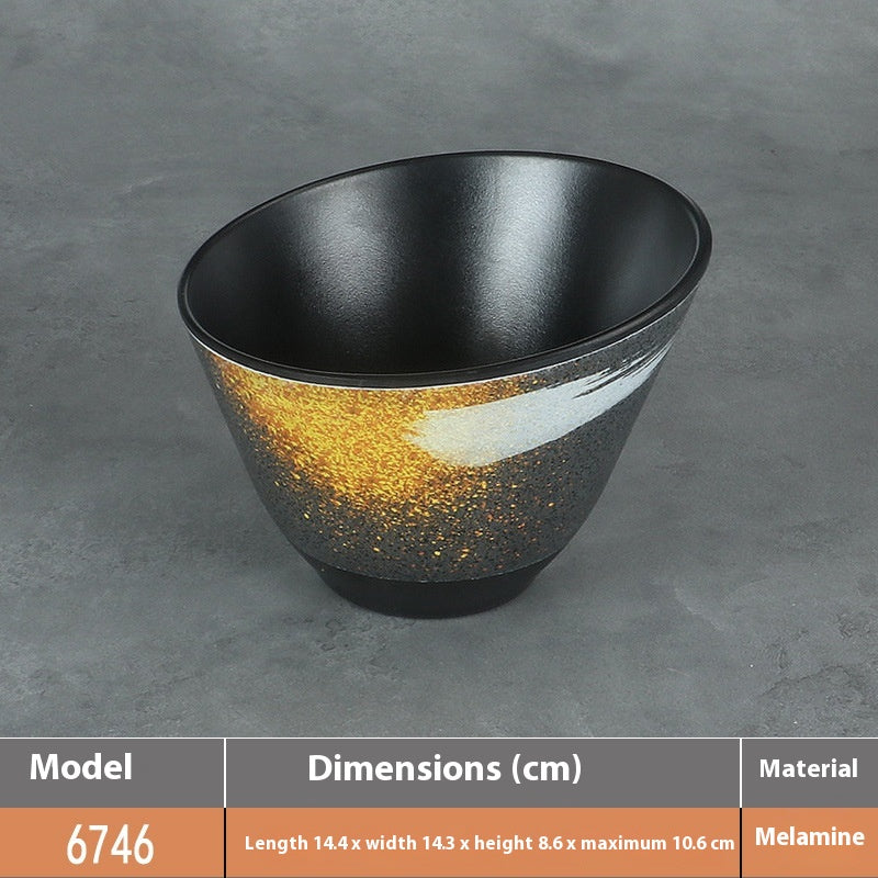 Japanese Melamine Dish Hot Pot Seasoning Bowl