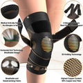 Copper Ion Sports Knee Brace - Warm Breathable Spandex Knee Support for Training Daily Wear, Reliable & Comfortable