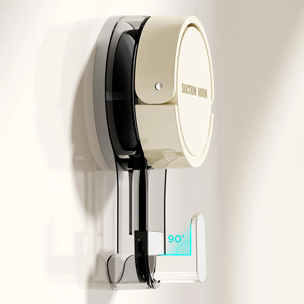 Strong Vacuum Suction Hooks Traceless No-Drilling Adhesive for Home Bathroom Kitchen Door Back Toilet Area Purpose Strong Hold