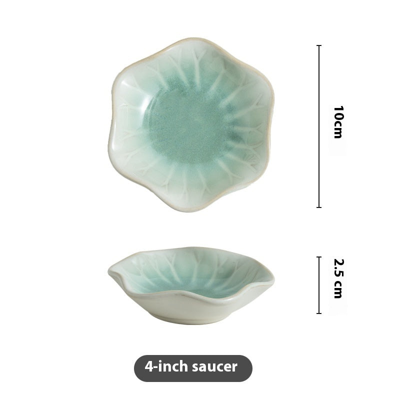 Kiln Baked Japanese Ceramic Sauce Dish Household