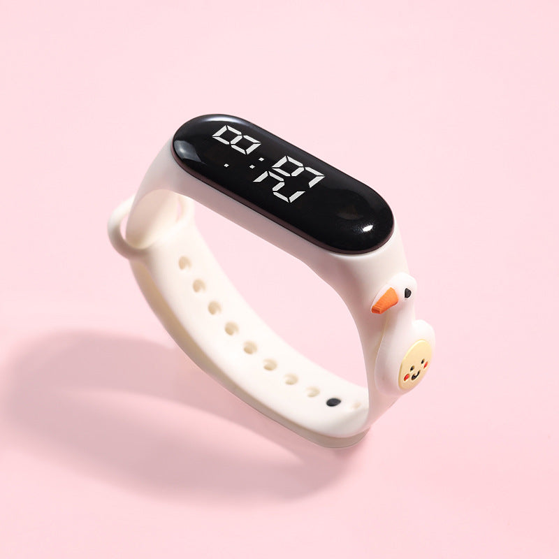 LED Electronic Watch Student Cute Doll Luminous