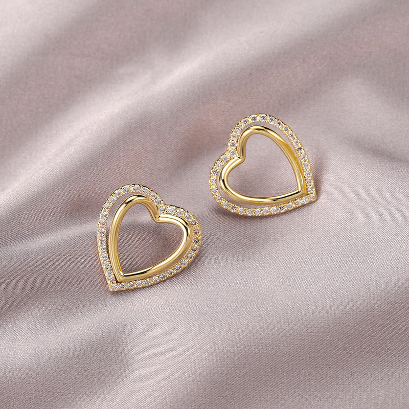 Fashion Simple Temperament Earrings Net Red Earrings Irregular Earrings
