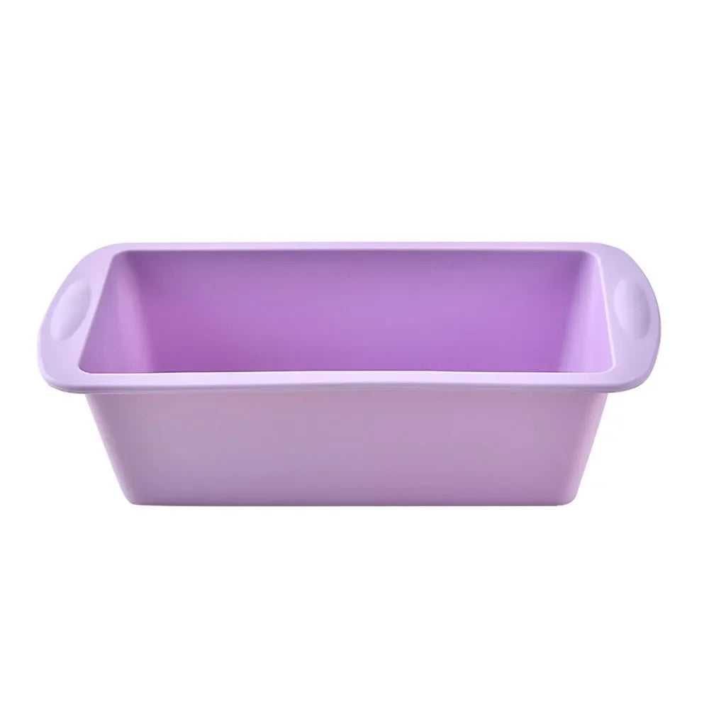 1Pc Household Rectangular Silicone Mold Candy Toast Mould Easter Bread DIY Kitchen Supplies Cake Bakeware Pan Baking Tools