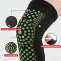 Pair of Self-Heating Knee Braces, Latex Warm Knee Support for Comfort & Daily Home Use