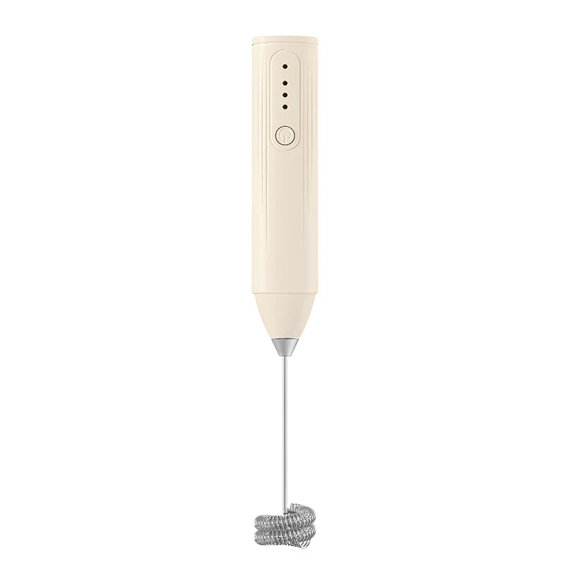 USB electric milk frother, handheld milk coffee machine, 3-speed wireless egg beater, kitchen mixer, multifunctional food mixer