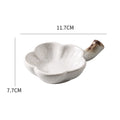 Japanese-style Household Ceramic Flavour Dish With Handle