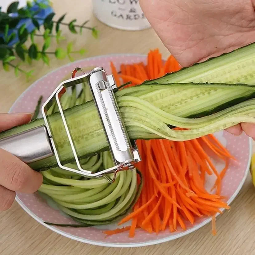 1pc Kitchen Vegetables Fruit Peeler Vegetable Slicer High Quality Stainless Steel Potato Cucumber Carrot Grater Julienne Peeler