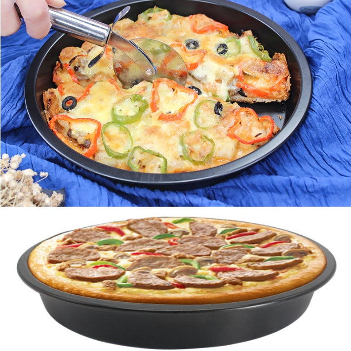 Round shallow pizza dish
