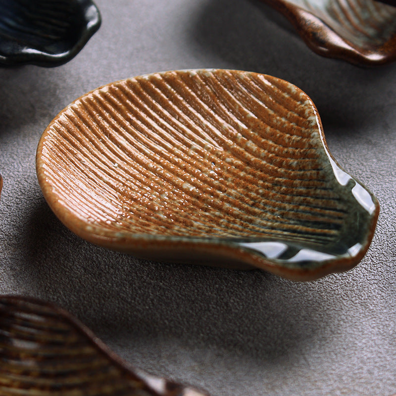 Irregular Vintage Ceramic Dipping Dish