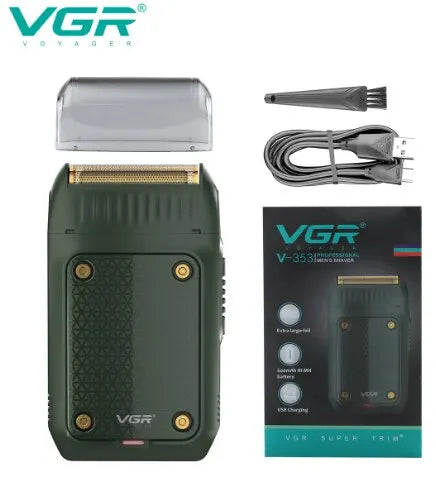 VGR V-353 Shaver Professional Razor Electric Shaving Machine Portable Beard Trimmer Rechargeable Razor Mini Shaver for Men