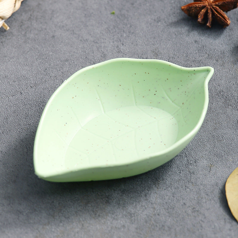 Japanese Love Plate Leaf Plum Small Seasoning Dish