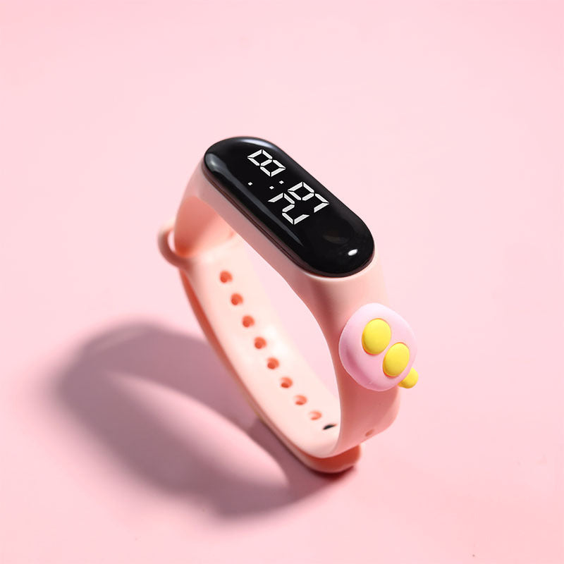LED Electronic Watch Student Cute Doll Luminous