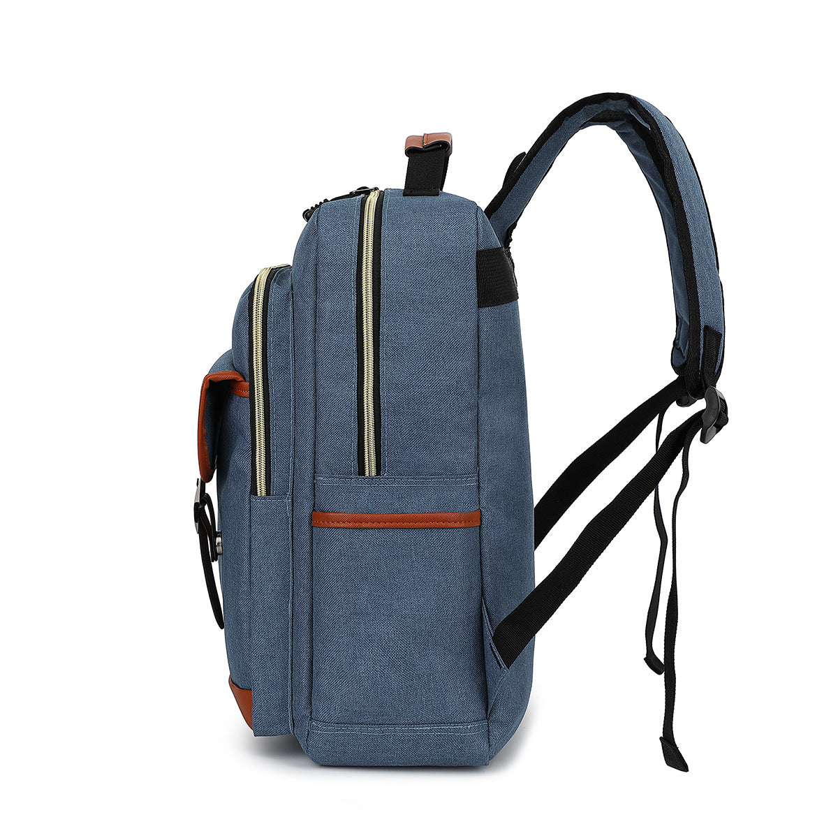 Foreign trade backpack men's personality school bag junior high school student school bag cross-border backpack travel bag large capacity oxford cloth
