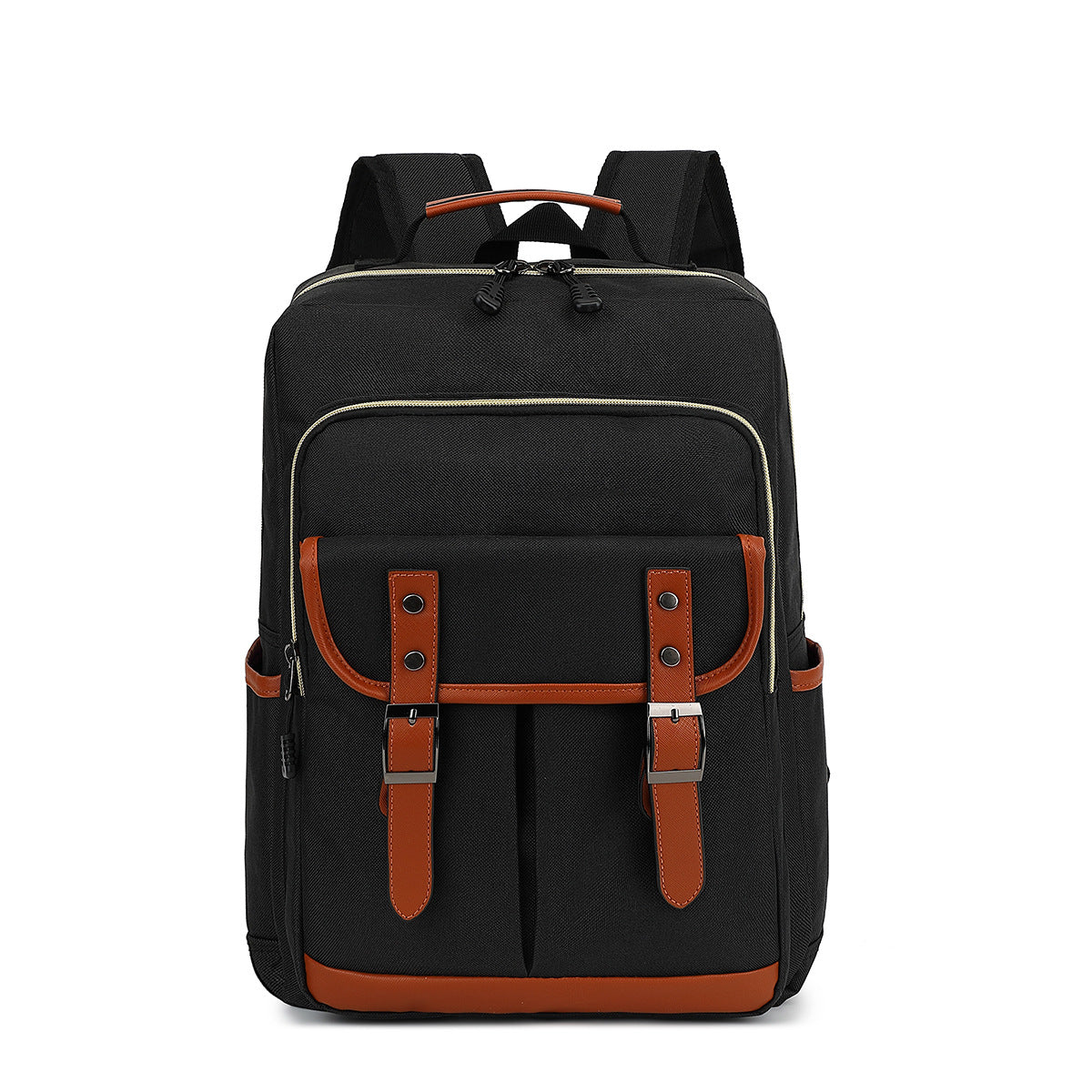 Foreign trade backpack men's personality school bag junior high school student school bag cross-border backpack travel bag large capacity oxford cloth