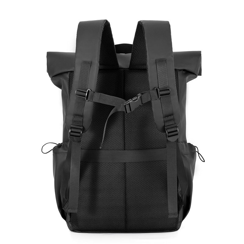 New cross-border backpack men's high-end sense large capacity Korean fashion business backpack water-repellent computer bag trendy