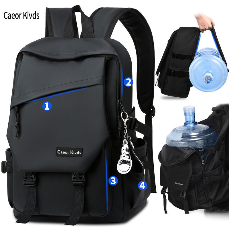 2023 new Korean version of the student backpack ins tide campus backpack for boys and girls large-capacity computer bags and school bags