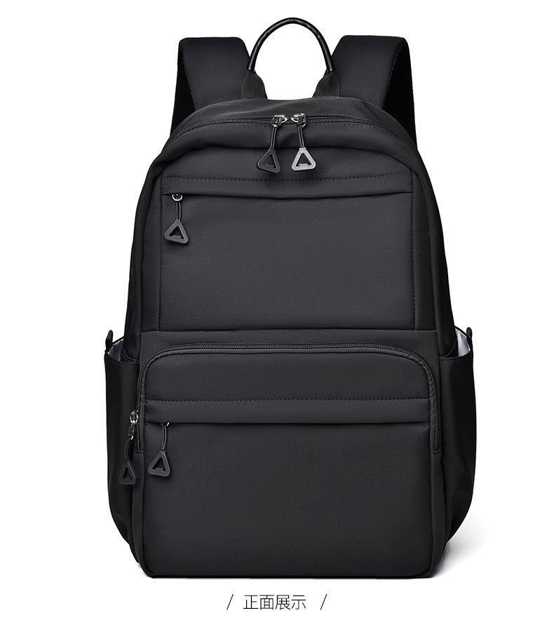 New backpack backpack 14 inch Korean simple student large capacity junior high and high school student casual wholesale