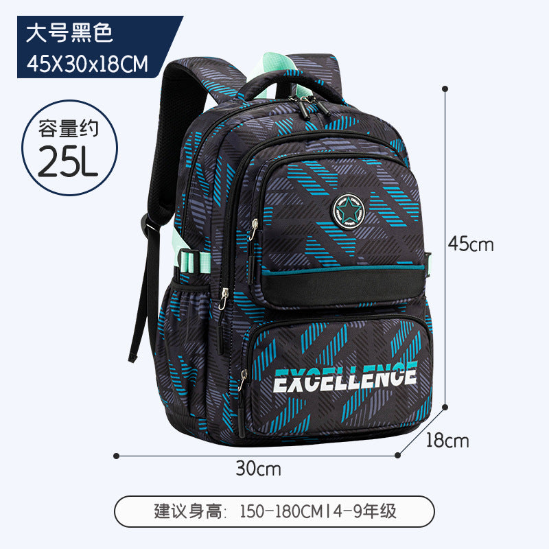 Sesame Baby's new unisex backpack for junior high school students and high school students has a large capacity to reduce the burden