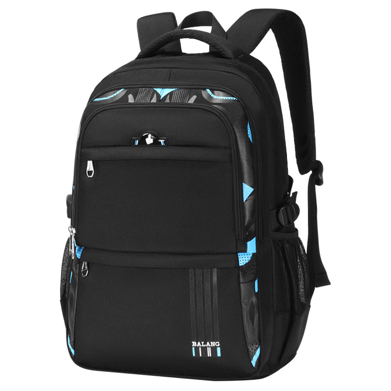 Backpack Men's Backpack Boys 4th, 5th, and 6th Grade Schoolbags, High School, Junior High School Students, Primary School Pupils