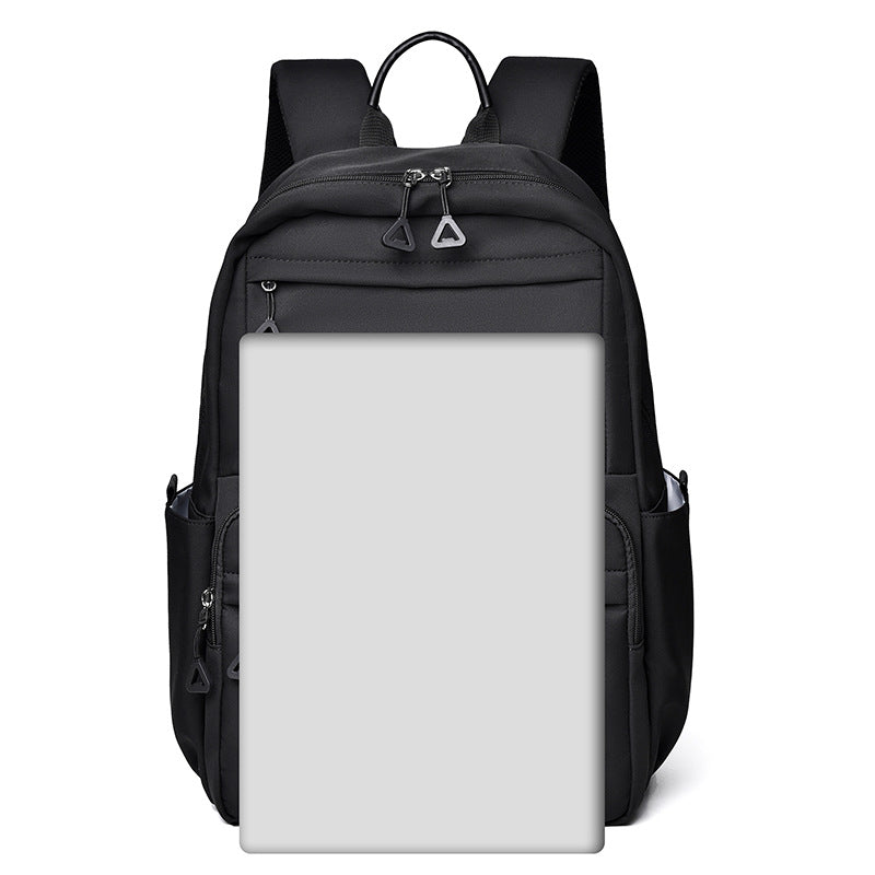 New backpack backpack 14 inch Korean simple student large capacity junior high and high school student casual wholesale