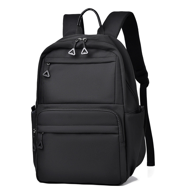 New backpack backpack 14 inch Korean simple student large capacity junior high and high school student casual wholesale