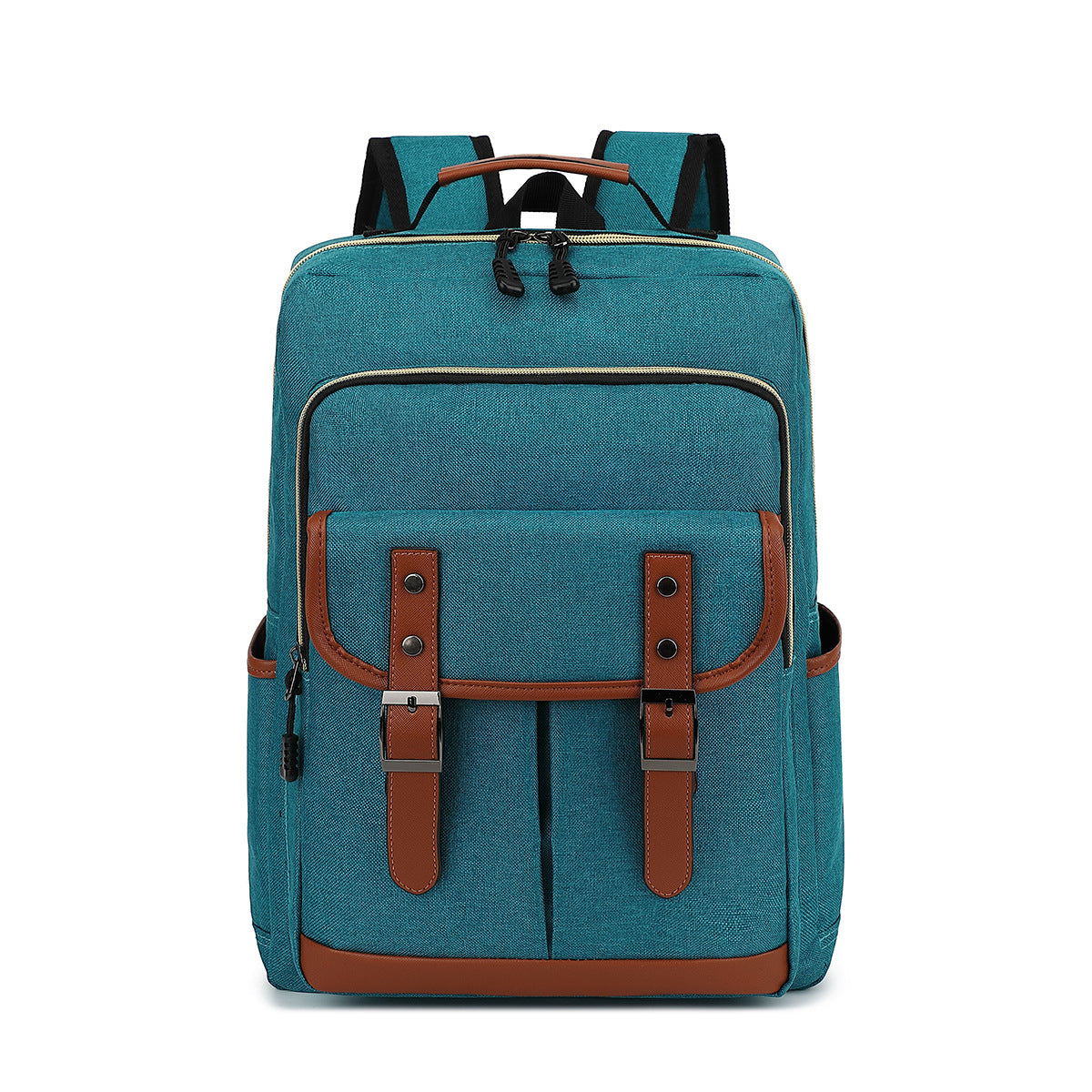 Foreign trade backpack men's personality school bag junior high school student school bag cross-border backpack travel bag large capacity oxford cloth