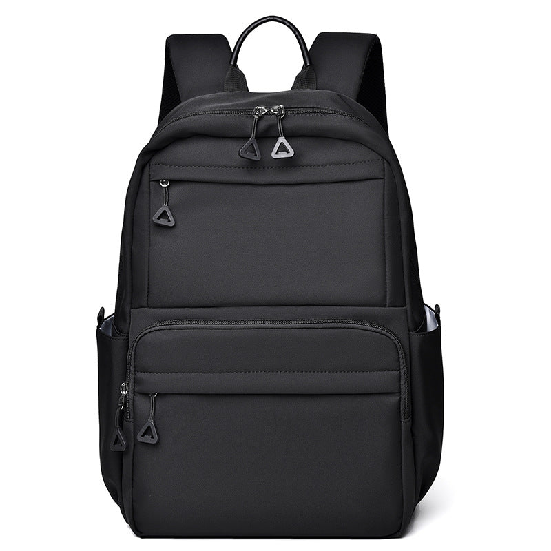 New backpack backpack 14 inch Korean simple student large capacity junior high and high school student casual wholesale