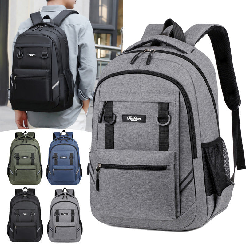 New large-capacity backpack for men and women, student backpack, computer bag, stylish backpack, premium travel bag storage
