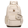 New Korean style INS collegiate style lightweight backpack for middle and high school students, fresh and versatile, high-aesthetic student backpack