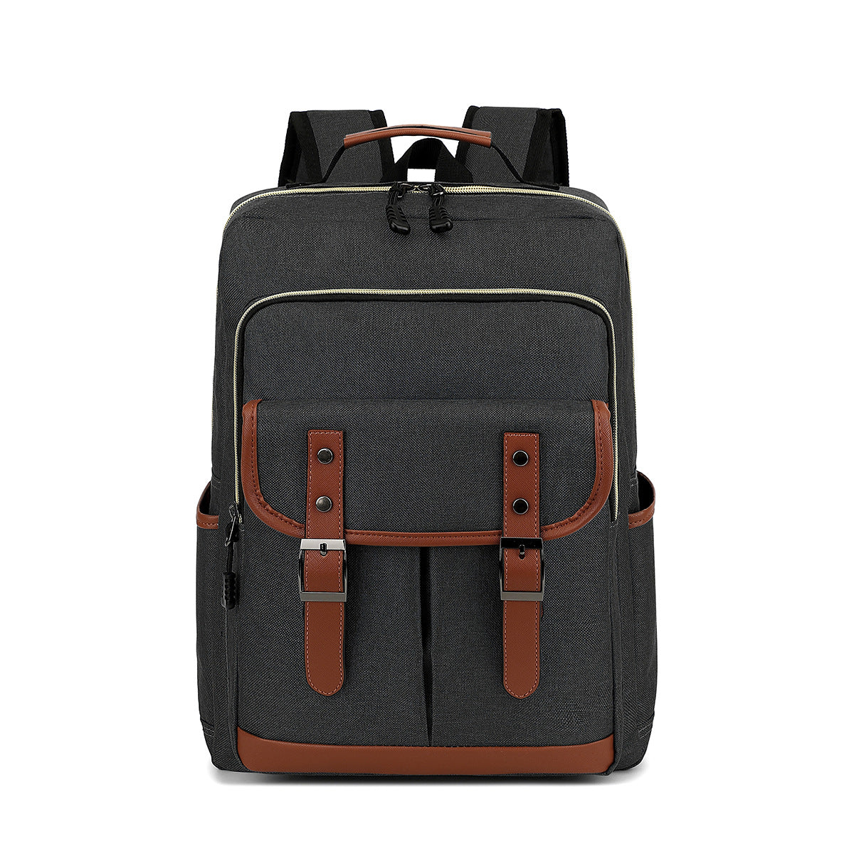 Foreign trade backpack men's personality school bag junior high school student school bag cross-border backpack travel bag large capacity oxford cloth