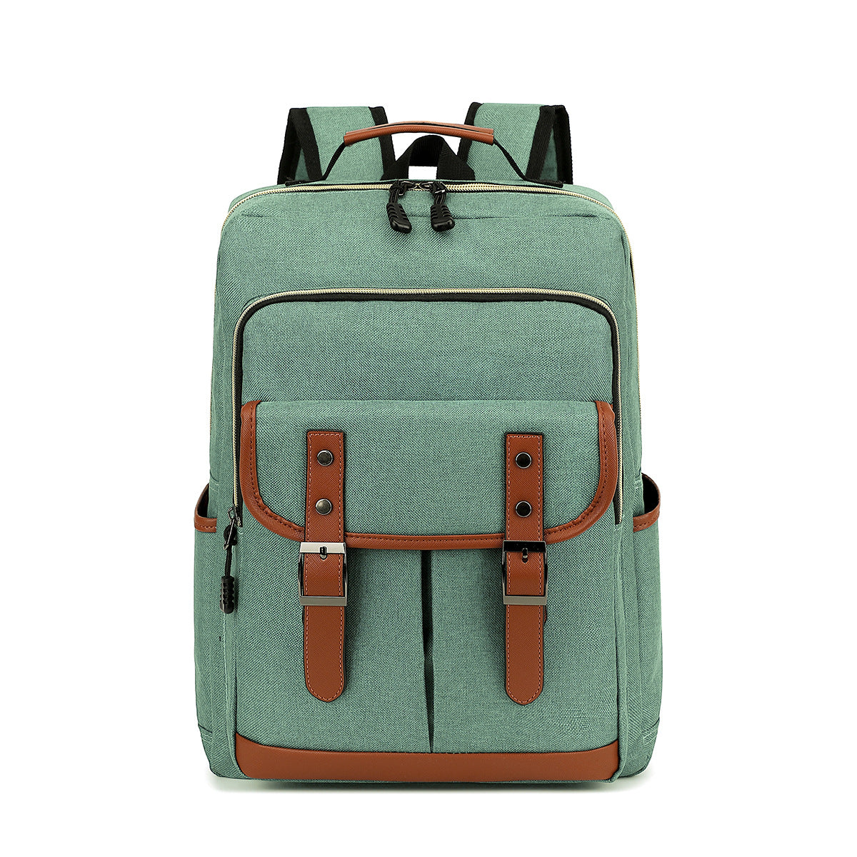 Foreign trade backpack men's personality school bag junior high school student school bag cross-border backpack travel bag large capacity oxford cloth